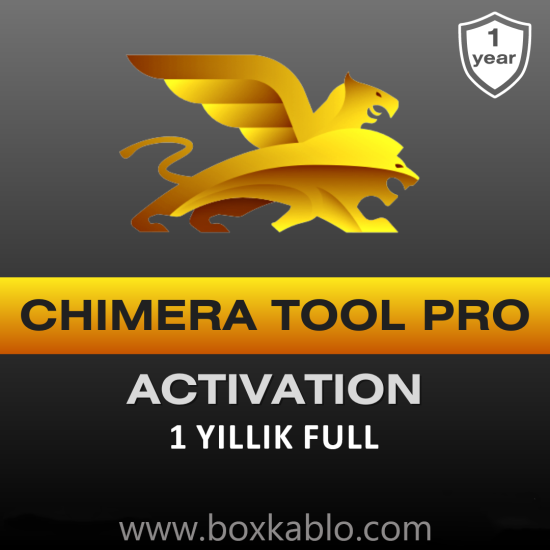 CHIMERA TOOL 1 YILLIKFULL AKTİVASYON